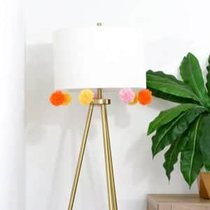 How To DIY A Pom-Pom Lamp (Or Anything) - the confused millennial, millennial blog